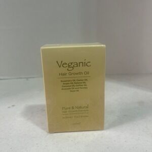 Lavtek Veganic Hair Growth Oil Pure Natural Formula Rosemary Batana 2x30ml NEW